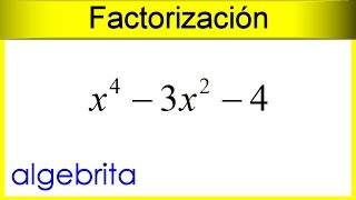 Factorizar una expresión algebraica en tres factores Factorización 97 [upl. by Ecirtahs]