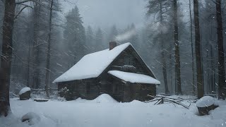 Wind and Snow Sounds for Relaxing  Roaring Wind Sounds For Studying Sleeping Meditation [upl. by Ernald]