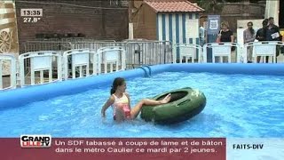 Luge aquatique à Tourcoing plage [upl. by Evannia920]