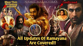 All Updates Of Ramayana Are Covered  The Filmmaker  More Then 10 Casting Confirm  ramayana [upl. by Ridglee]