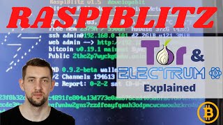 TOR and Electrum Server on Raspiblitz  installationexplanation [upl. by Guibert]