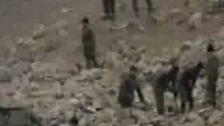 Azeri soldiers destroying Armenian Khachkars at Armenian cemetary [upl. by Armilla]