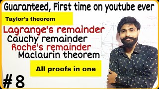 Taylor series  Taylor theorem  proof amp series expansion  Taylors theorem with lagranges form of [upl. by Pisarik]