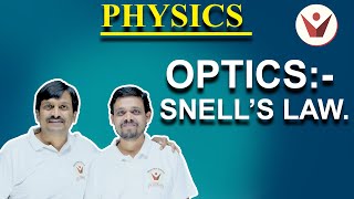 Optics  Snells Law  physics vidyalankarclasses Sanansesir education neet [upl. by Gabler356]