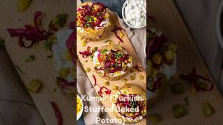 Kumpir Turkish Stuffed Baked Potato youtube youtubeshorts recipe food turkish [upl. by Gord530]