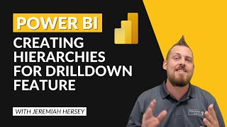 Power BI  Creating Hierarchies for Drilldown feature [upl. by Lytton472]