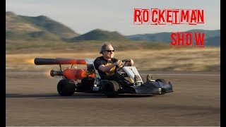 Rocketman Part 2 HOW to make a SUPER JET GOKART [upl. by Eednim]