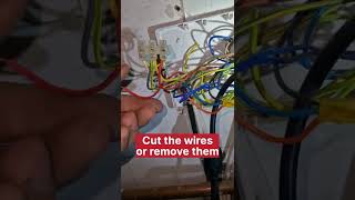 Hive mini smart Thermostat Install wiring explained trv [upl. by Anitniuq]