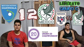 REACCIÓN GUATEMALA 1 VS MÉXICO 2 PREMUNDIAL SUB 20 [upl. by Hillard]