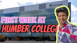 My first week at Humber College Part1  Toronto  Canada  Vlog 08 [upl. by Ynhoj]