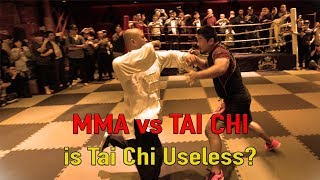 MMA vs Tai Chi is tai chi useless [upl. by Chrystal826]