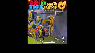 Didi ka KHOUF 😂 didi part19 Free fire funny moments shorts freefire funny deepakrds [upl. by Yrek631]