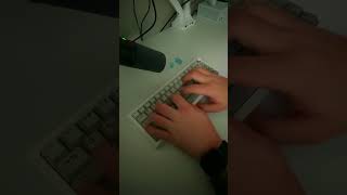 Sound Testing the Akko V3 Creamy Blue Switches [upl. by Mikeb]