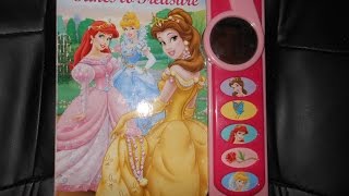 Disney Princess Playa song Tunes to treasure book [upl. by Filberto675]