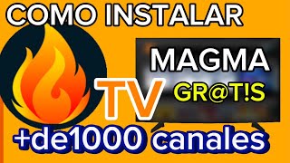 Como instalar MAGMA en tu Smart TV actualizado [upl. by Eisseb]