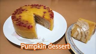 Pumpkin dessert delicious autumn dessert [upl. by Schick]