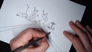 SciFi Drawing ASMR [upl. by Nertie]