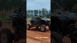 Honda Talon vs 300 HP Polaris RZR Pro R at Durhamtown ATV Park Union Point Ga redclayriders shorts [upl. by Annaiv633]