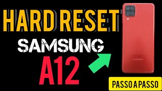 Hard Reset Samsung A12 Atualizado [upl. by Yluj321]