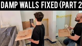 DAMP WALL REPAIR COVENTRY part 2 [upl. by Dopp]