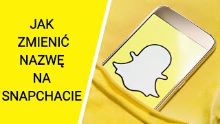 Jak zmienić nazwę na Snapchacie [upl. by Toddie]