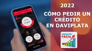 🤩Cómo pedir un crédito a través de daviplata 2023 fácil y rápido [upl. by Ahtel288]