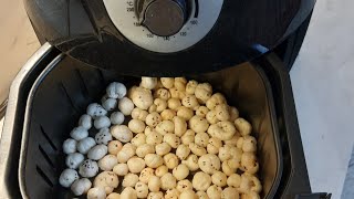 air fryer roasted makhana locook food trending snacks shorts makhana [upl. by Christyna]