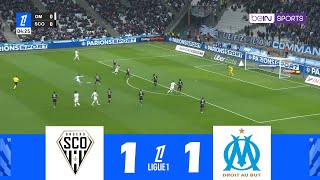 Angers SCO contre Marseille 11  Ligue 1 202425  Résumé de Match [upl. by Ahsotal188]