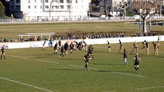 AixlesBains  Le FCA Rugby lemporte très largement face au SO Givors [upl. by Markus893]