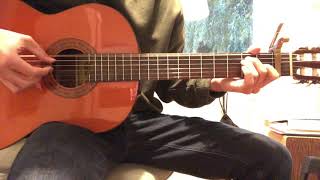 Nicola Siciliano  Ora D’aria  Guitar CoverTutorial [upl. by Mady620]