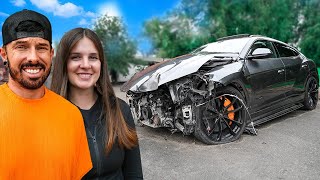 COMPRÉ UN LAMBORGHINI URUS DESTRUIDO PARA MI NOVIA [upl. by Allin]