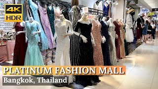 BANGKOK Platinum Fashion Mall quotThe Largest Wholesale amp Retail Clothing Mallquot Thailand 4K HDR [upl. by Percy]