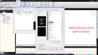 midas tutorial Skewed PSC 1 Material amp Sections [upl. by Derfla564]