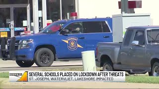 Multiple southwest Michigan school districts placed on lockdown after swatting call [upl. by Anamor]