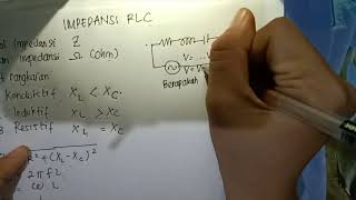 CARA MENGHITUNG NILAI IMPEDANSI RLC [upl. by Moe]