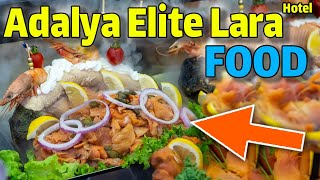 Adalya Elite Lara FOOD  WALKING TOUR  Adalya hotel antalya [upl. by Vona]