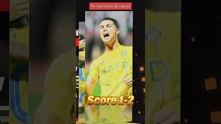 AlHazm vs AlNassr  score 12  al Nassr won by 1 goalcristianoronaldo christiano alnassr cr7 [upl. by Hadihahs]