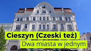 Cieszyn  Co zobaczyć w polskim i Czeskim Cieszynie [upl. by Elleda]