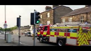 Whaley bridge fire station call out 2024 [upl. by Akahs863]