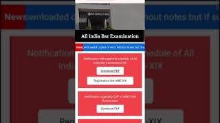 all india bar examination 2024 [upl. by Fairfax875]