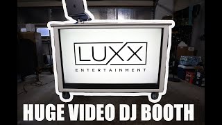 HUGE Custom Video DJ Booth Build [upl. by Notkcorb]