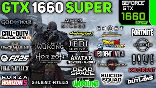 GTX 1660 SUPER Test in 25 Games in 2024  GTX 1660 Super Gaming Test [upl. by Sdlonyer]