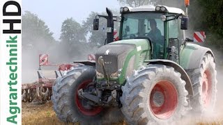 FENDT TRAKTOREN  1000 PS auf dem Acker  CLAAS XERION 5000  AgrartechnikHD [upl. by Alejo]