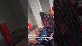 braids naturalhair haircare hair twist locs promdress promhairstyles how to do soft [upl. by Aden]