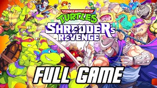 Teenage Mutant Ninja Turtles Shredders Revenge  Full Game Gameplay Walkthrough Longplay [upl. by Shirlee]