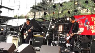 THE SUNS 「憧れ」Live at the Cannonball Festival 2014 Hiroshima Day1 [upl. by Sullecram]