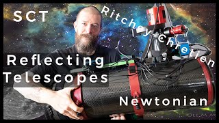 Reflecting telescopes  beginners guide to Newtonian RitcheyChretien and SchmidtCassegrain [upl. by Henghold]