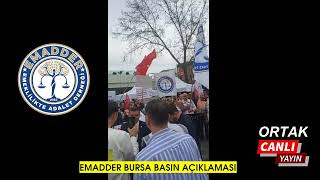 Emeklilikte Adalet Derneği BURSA BASIN AÇIKLAMASI [upl. by Verda]