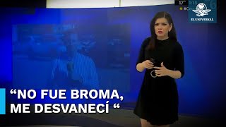 Conductora de Telediario se desvanece en plena transmisión en vivo [upl. by Carlton]