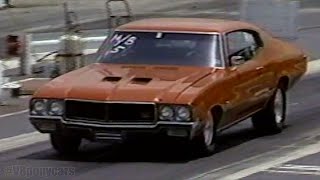 Muscle Car Drags 1987 426 HEMI vs 428SCJ vs 455GS vs 454LS6 vs Boss 429 vs 455SD vs 4406pk [upl. by Treat]